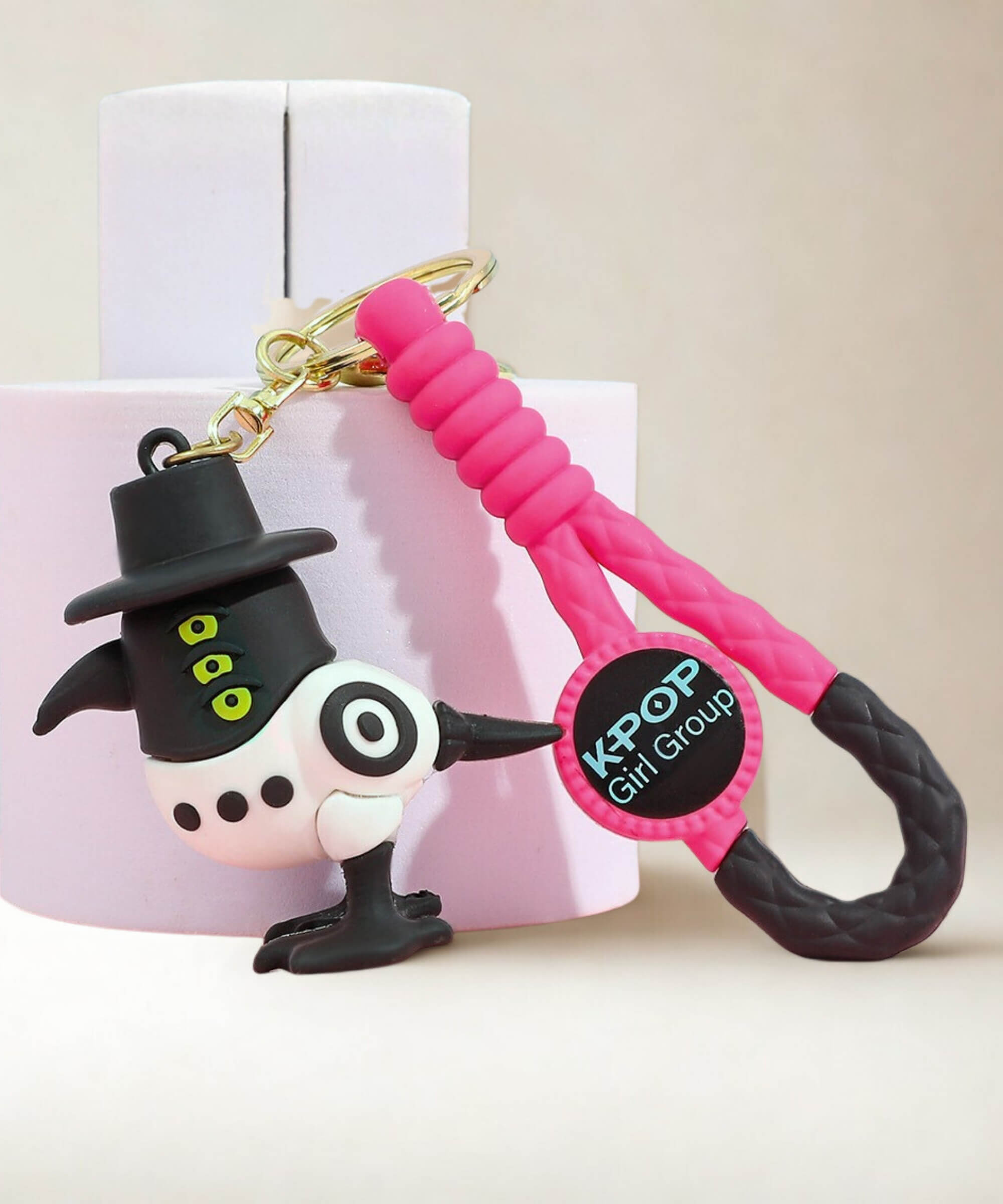 Sussie kpop demon hunter keychain bird character cute bag charm accessory