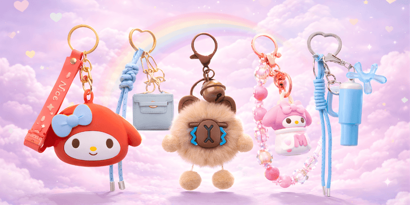 Keychains & Bag Charms | Cute Accessories Collection | Charmazing
