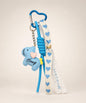 Blue pony resin phone charm
