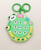 Hami Melon Flip Matching Game Keychain with nine rotating picture tiles