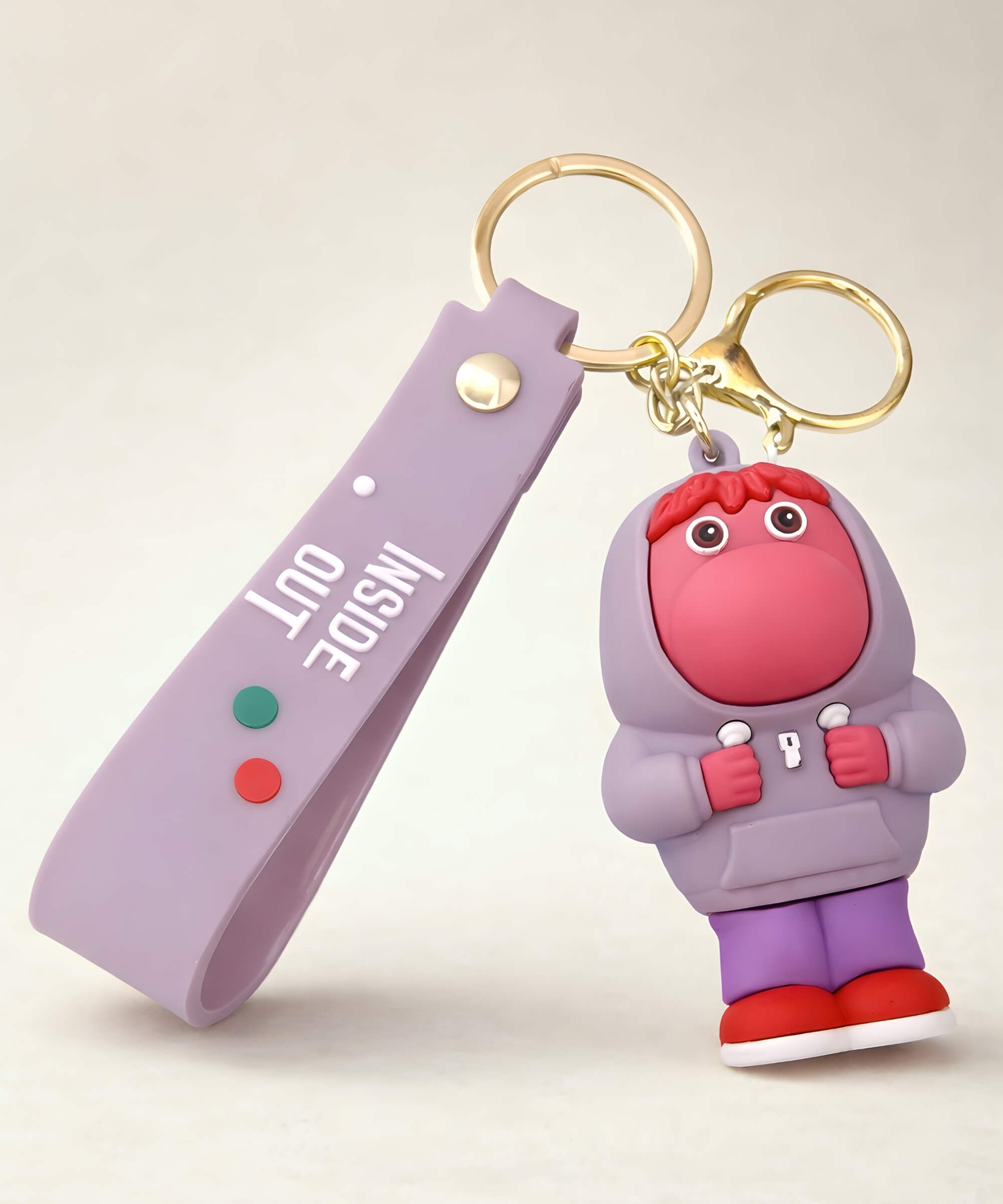 Embarrassment Inside Out keychain emotion character cute bag charm