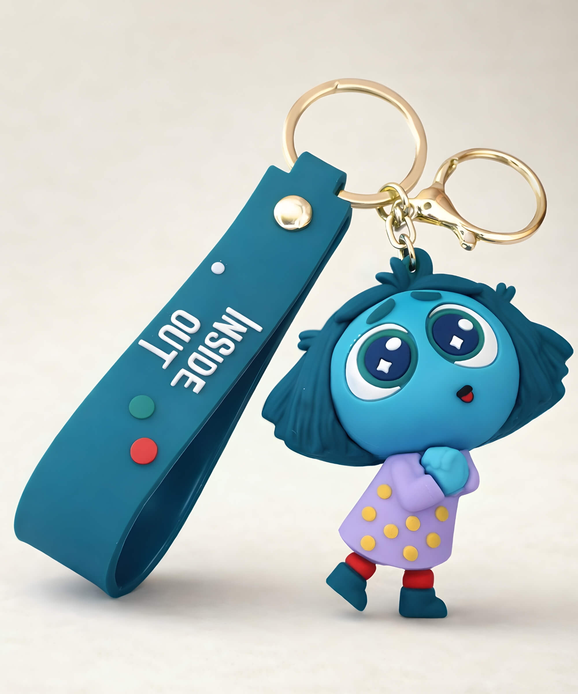 Envy Inside Out keychain emotion character cute bag charm