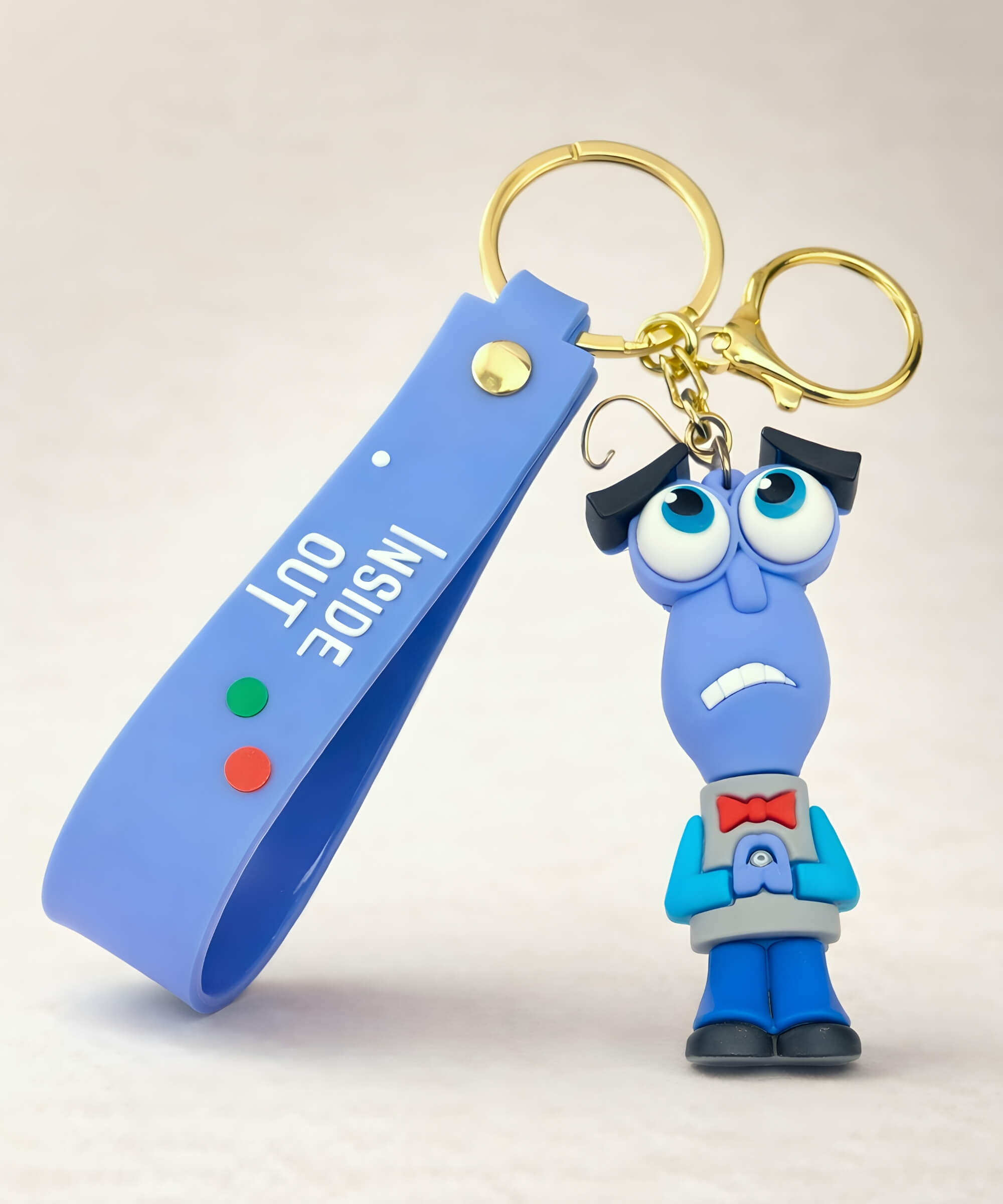 Fear Inside Out keychain emotion character cute bag charm