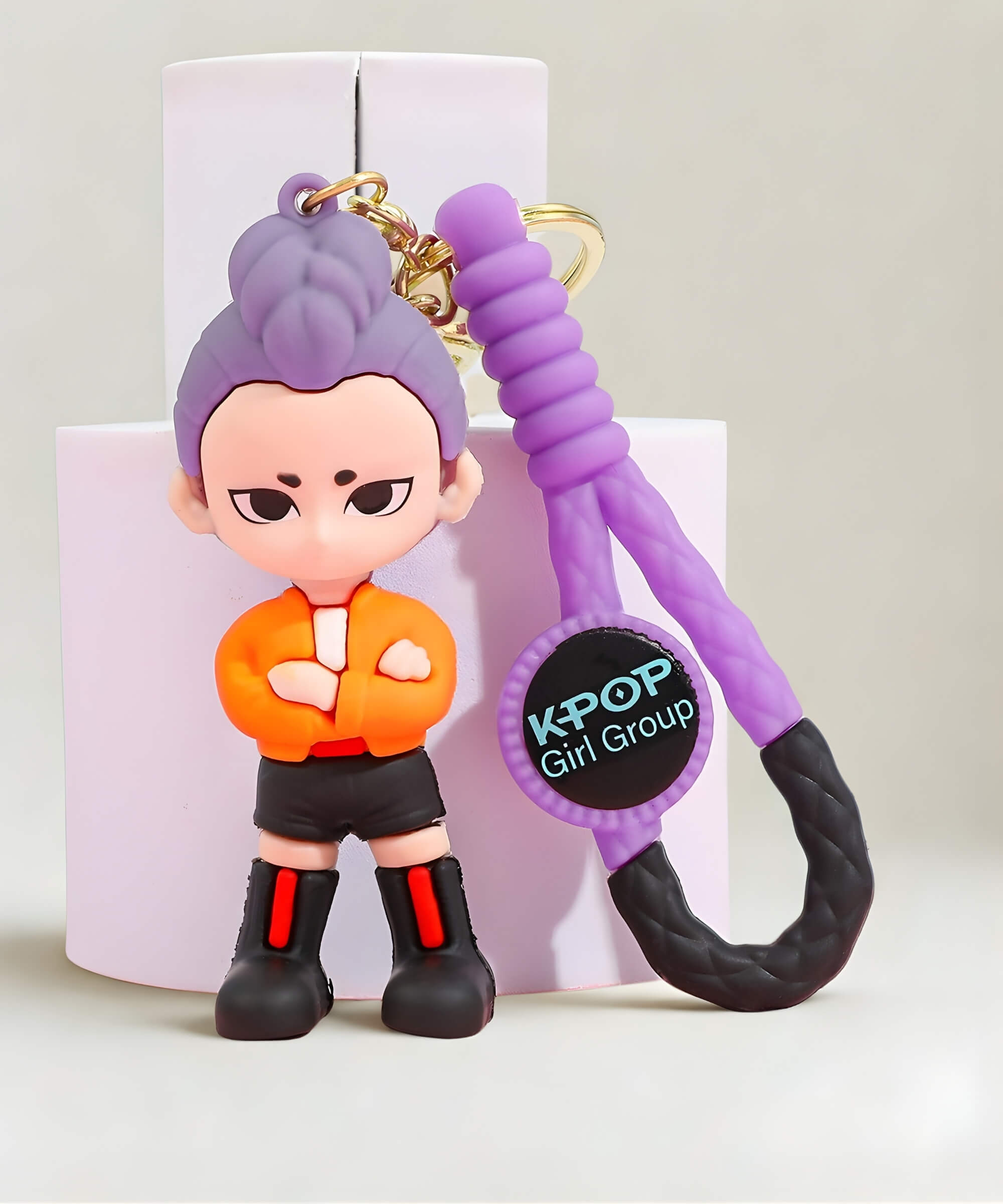 Brimstone kpop demon hunter keychain cool character figure cute bag charm