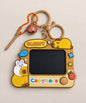 Sleepy Rabbit Capybara Small LCD Drawing & Writing Tablet Keychain with attached stylu
