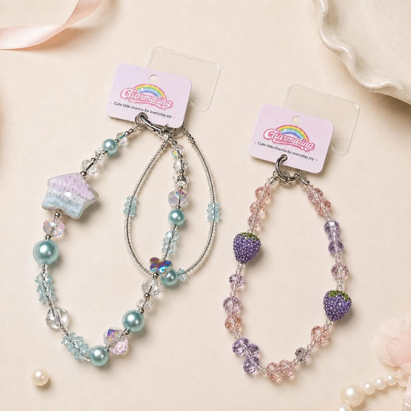 Beaded Phone Charms