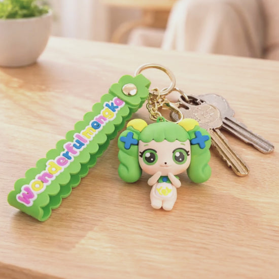 Teenieping fairy character keychain cute bag charm colourful figure collection